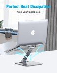 Babacom Ergonomic Adjustable Laptop Stand and Lap Desk