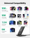 15W Qi Fast Wireless Charger Stand for Phones