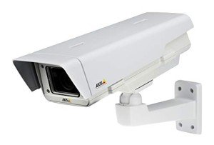 AXIS 0884-001 MK II Surveillance Camera, White