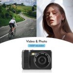Andoer Mini 1080P Digital Video Camera with LCD