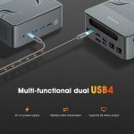 BOSGAME M1 Mini Gaming PC, Ryzen 7, 32GB RAM