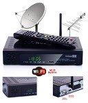 Full HD WiFi Combo Receiver for Satellite & Freeview