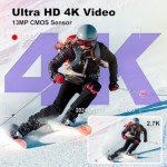 4K 64MP Compact Vlogging Camera with Anti-shake