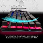 Orzly RGB Wired Gaming Keyboard for PC & Console