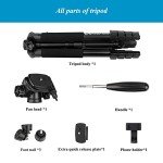 Victiv Lightweight Camera Tripod for DSLR Cameras