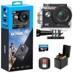 AKASO EK7000 4K Action Camera with 64GB Card