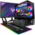 Vibox II-14 Gaming PC and 24" Monitor Bundle