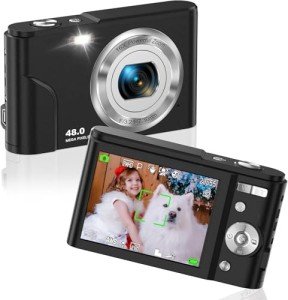 FamBrow FHD 1080P Autofocus Vlogging Camera 48MP