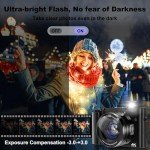 4K 64MP Compact Vlogging Camera with Anti-shake