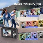 FamBrow 48MP FHD Vlogging Camera with 16X Zoom