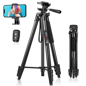 JOILCAN 63-inch Phone Tripod with Remote Shutter