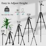 JOILCAN 63-inch Phone Tripod with Remote Shutter