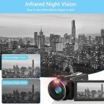 SIXTARY 1080P Vlogging Camera with Remote Control