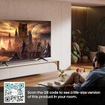 Hisense 55" 4K QLED Smart TV - 2024 Model