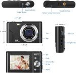FamBrow 48MP FHD Vlogging Camera with 16X Zoom