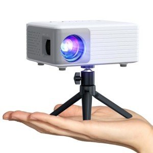Compact 1080P Mini Projector for Home Cinema
