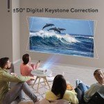Compact 1080P Mini Projector for Home Cinema