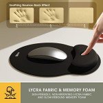 Ergonomic Keyboard Wrist Rest and Mouse Mat Set