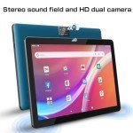 VASOUN 10-Inch Android 13 Tablet with Quad Core