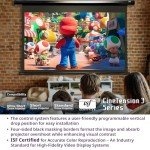 Elite Screens TE120HW2 White Projection Screen