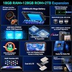 Blackview BV6200Pro Rugged 4G Smartphone 18GB RAM