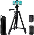 42-Inch Flexible Tripod with Bluetooth Remote Holder