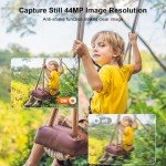 Compact 44MP FHD 1080P Digital Camera for Beginners