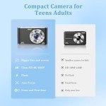 4K 48MP Dual Lens Compact Vlogging Camera