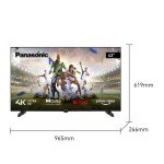 Panasonic 43" 4K Ultra HD Smart TV