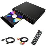 All-Region Mini DVD Player with HDMI & Remote