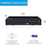 All-Region Mini DVD Player with HDMI & Remote