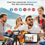 Bofypoo 4K Autofocus Vlogging Camera with Dual Cameras