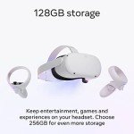 Meta Quest 2 VR Headset - 128GB, White