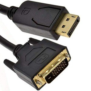 Multibao 1M DisplayPort to DVI-D Video Cable