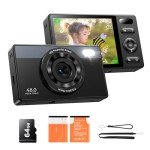 64GB Kids' 48MP Anti-Shake Camera with Zoom