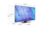 50" Q80C 4K QLED Smart TV with Dolby Atmos