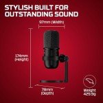 HyperX SoloCast USB Gaming Microphone with Mute Sensor