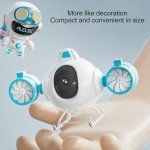1080P Indoor Drone Security Camera with AI Detection