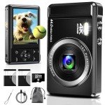 64MP 4K Digital Camera with 32GB Memory Card