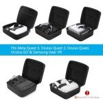 JSVER VR Headset Carrying Case for Meta Quest