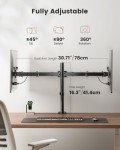 ErGear Dual Monitor Stand for 13-32 Inch Screens
