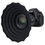 JJC Foldable Silicone Lens Hood for DSLR Cameras