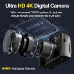 NBD 4K Vlogging Camera with 48MP & Lens