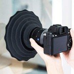 JJC Foldable Silicone Lens Hood for DSLR Cameras