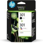 HP 301 Original Ink Cartridges Multipack - Black & Color