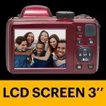 KODAK Pixpro AZ405 20MP Bridge Camera - Red