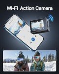 WOLFANG GA120 4K Waterproof Action Camera with WiFi