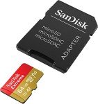 SanDisk 64GB Extreme microSDXC Card with Adapter
