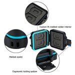 JJC Slim Water-Resistant Memory Card Case for 8 Cards