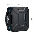 JJC Slim Water-Resistant Memory Card Case for 8 Cards